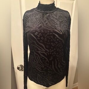 Vero Moda burn out top M